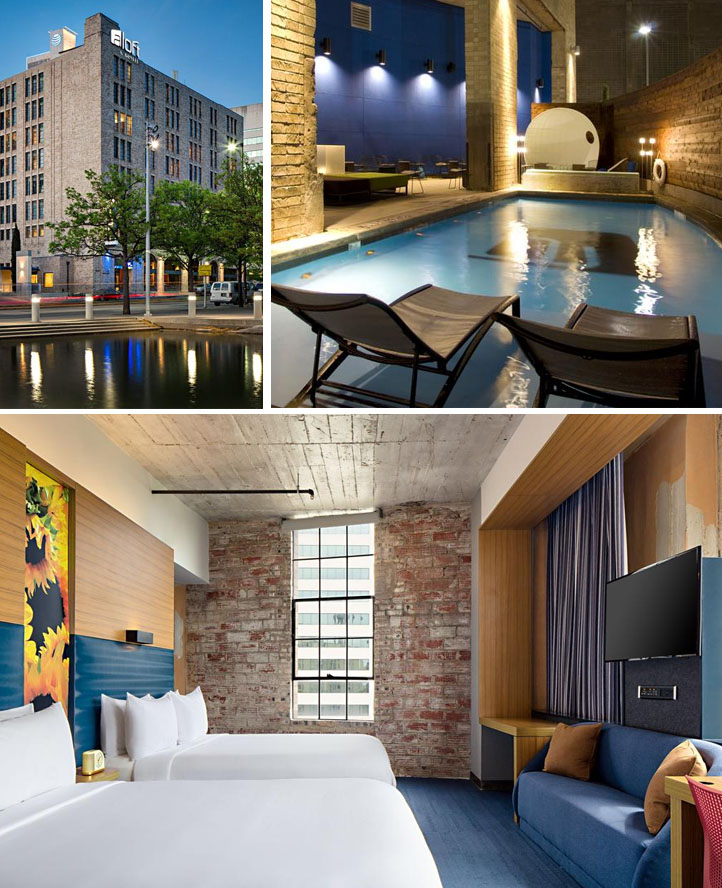 Aloft Dallas Downtown pet friendly hotel