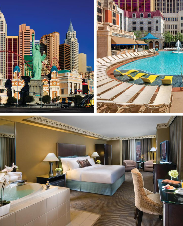 New York New York accepts dog in Las Vegas pet friendly hotel