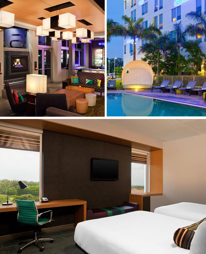 Aloft Miami Doral dog friendly hotel