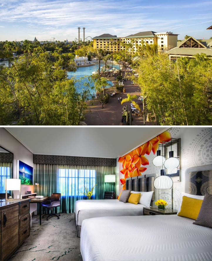 Universal's Loews Royal Pacific Resort pet friendly hotel